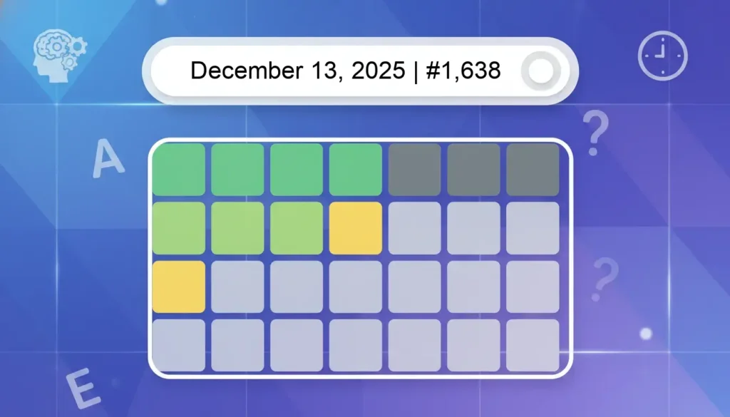 Wordle Answer Today #1638.webp