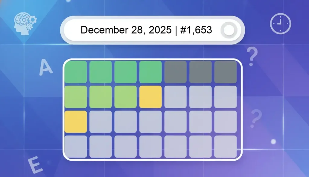 Wordle Answer Today #1653.webp