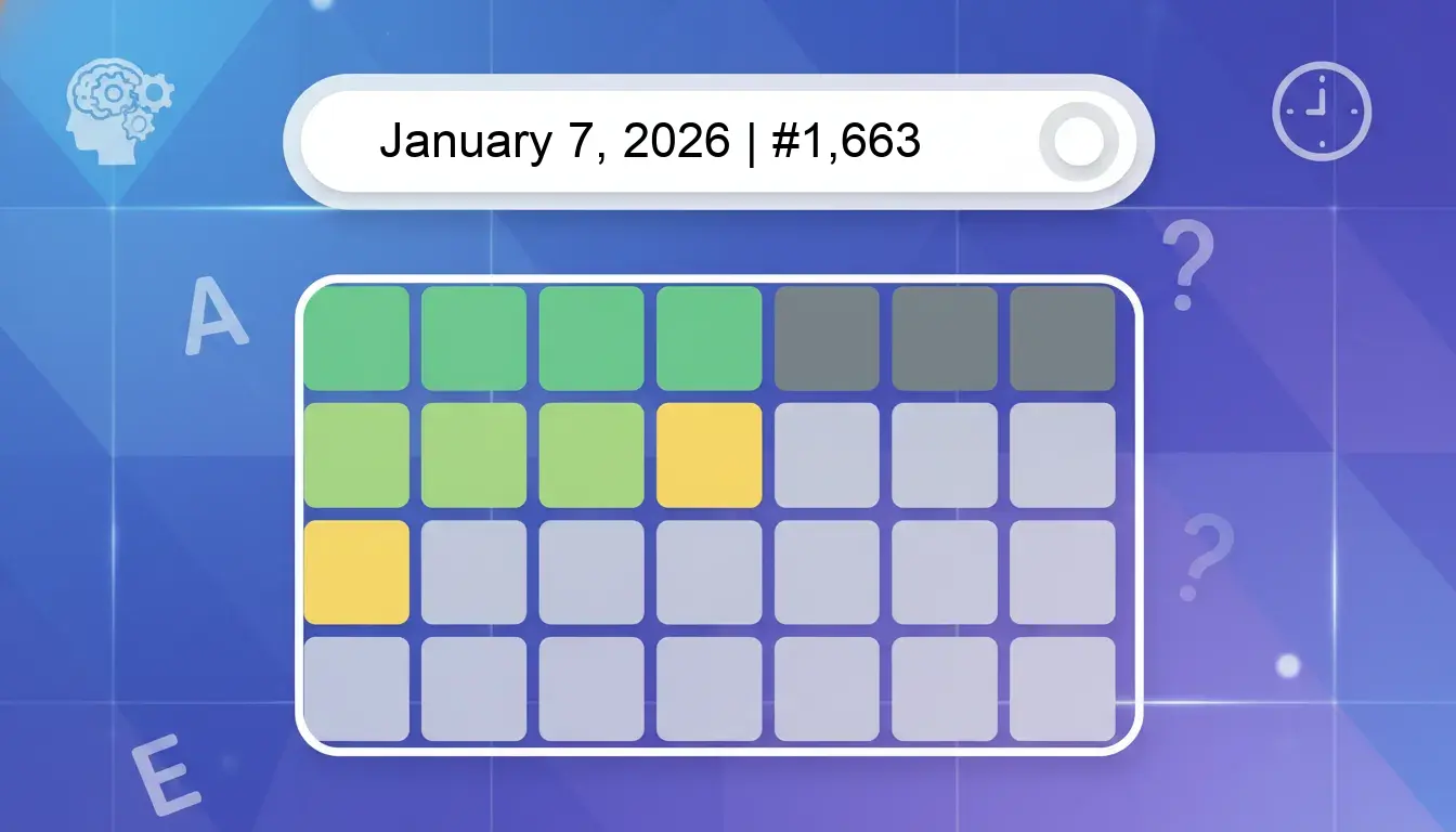 Wordle Answer Today #1663.webp