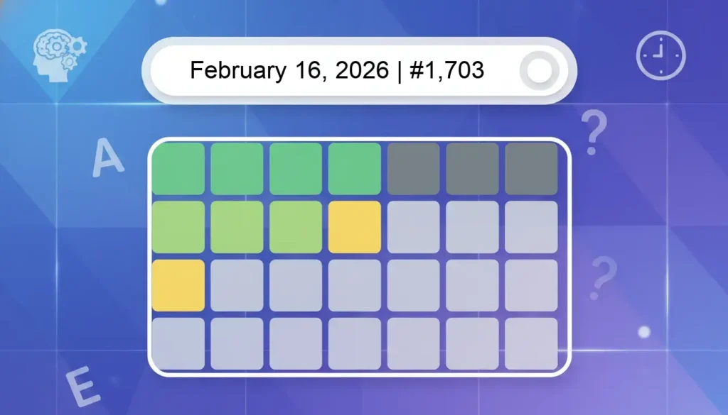 Wordle Answer Today #1703.webp