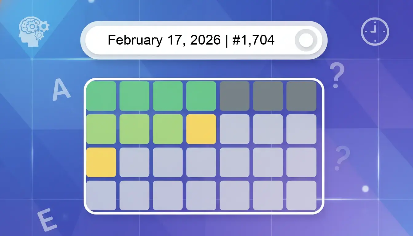 Wordle Answer Today #1704.webp