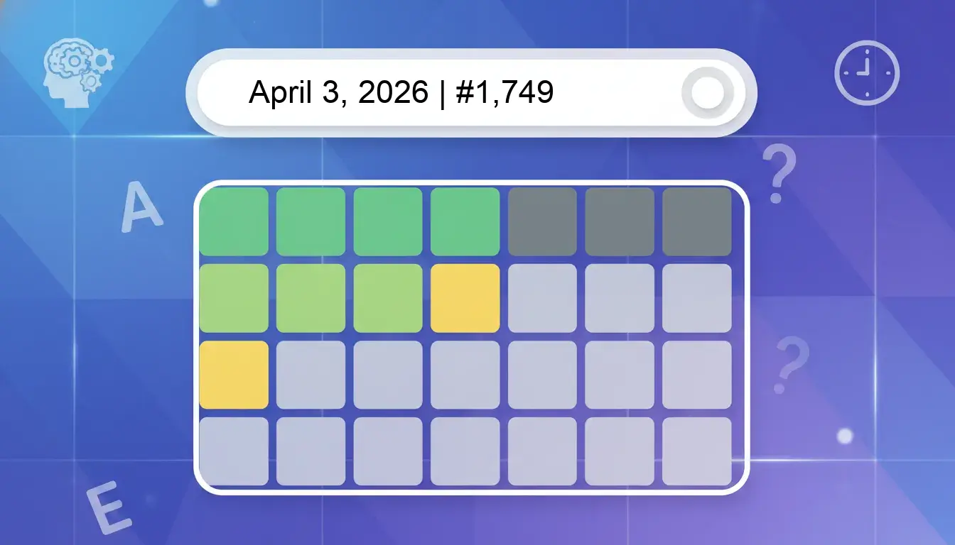 Wordle Answer Today #1749.webp